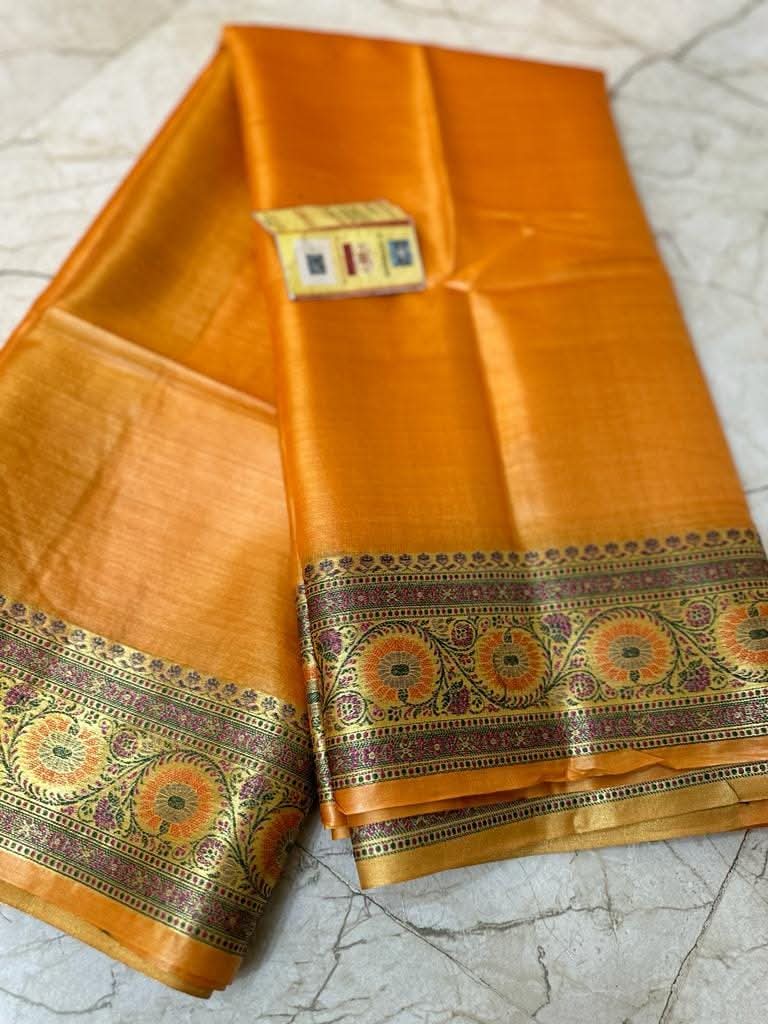 Pure Tassar by Tassar silk saree