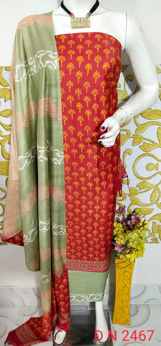 Hand Block print suit