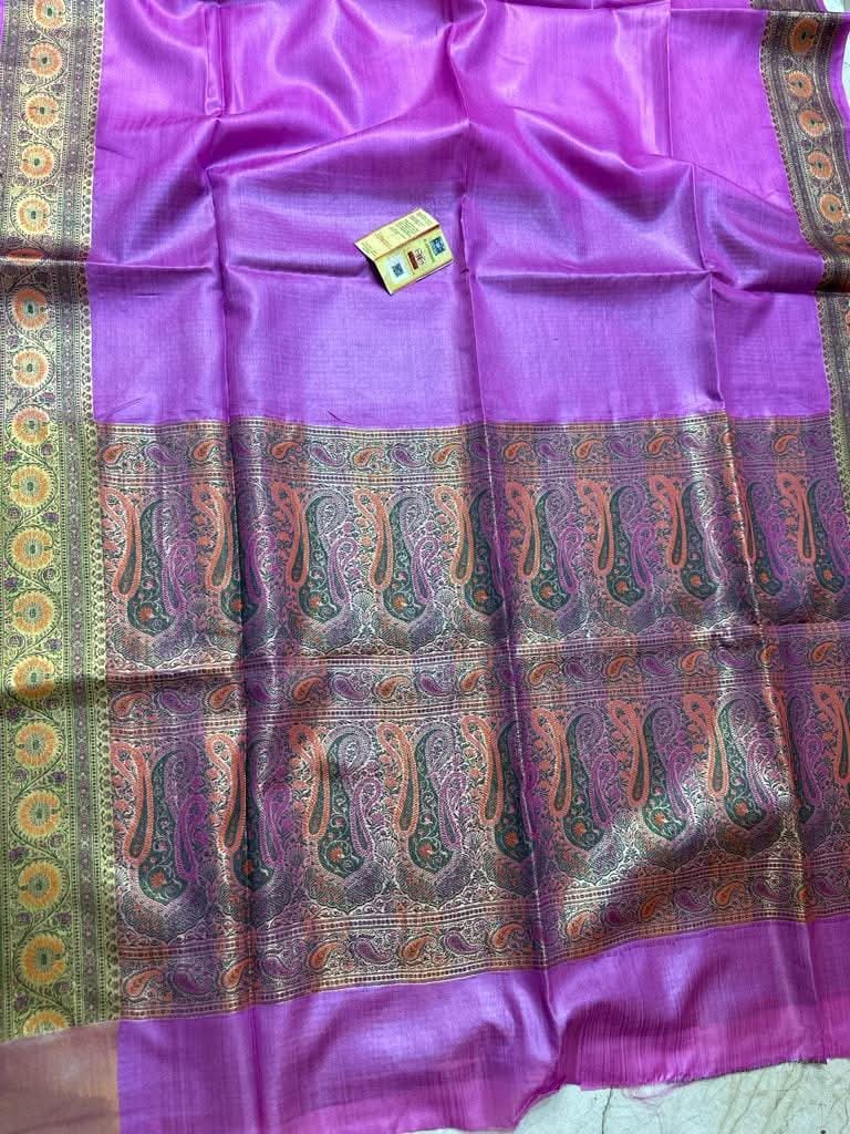 Pure Tassar by Tassar silk saree