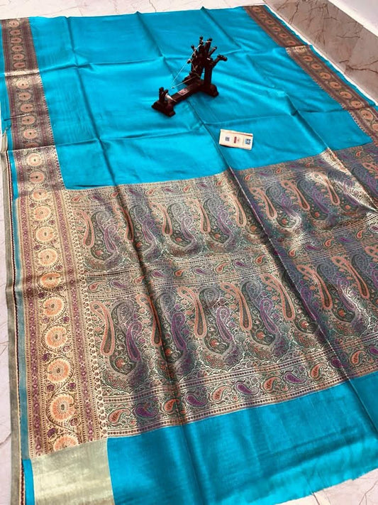 Pure Tassar by Tassar silk saree